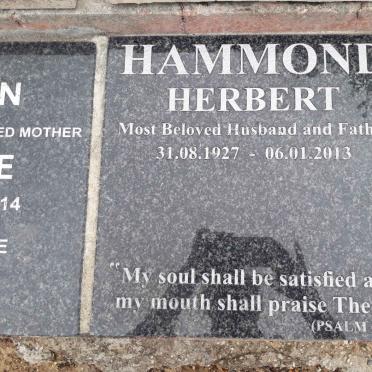 HAMMOND Herbert 1927-2013
