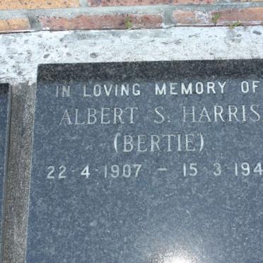 HARRIS Albert S. 1907-1949