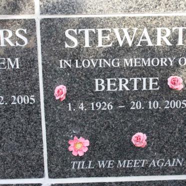 STEWARD Bertie 1926-2005