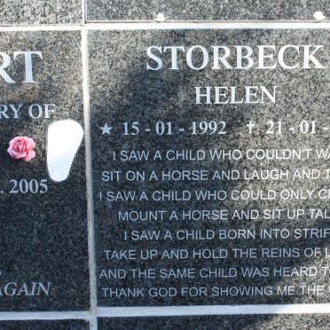 STORBECK Helen 1992-2007