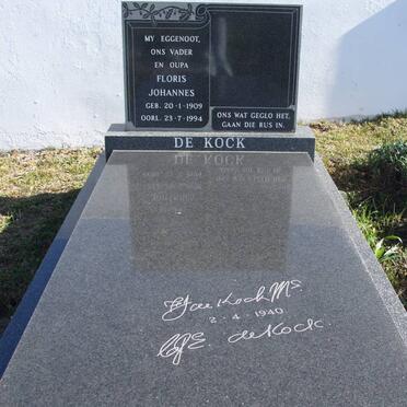KOCK Floris Johannes, de 1909-1994_1