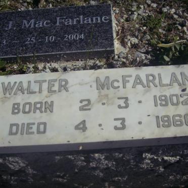 McFARLANE Walter 1902-1966