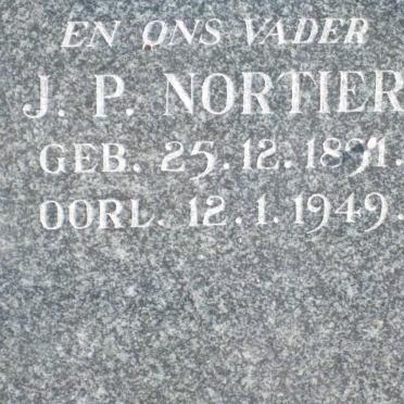 NORTIER J.P. 1891-1949