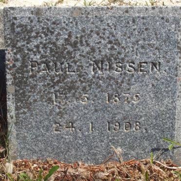 NISSEN Paul 1875-1908
