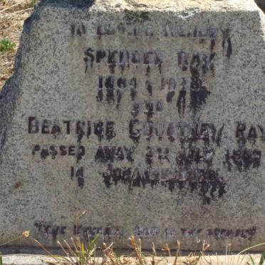 RAY Spencer 1864-19?? &amp; Beatrice Courtney -195?