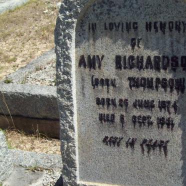 RICHARDSON Amy nee THOMPSON 1874-19??