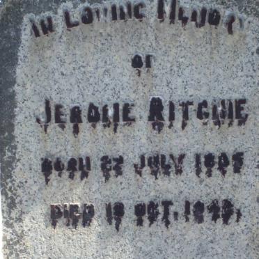 RITCHIE Jerome 1885-1948