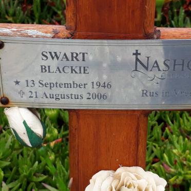 SWART Blackie 1946-2006