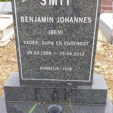SMIT Benjamin Johannes 1928-2012