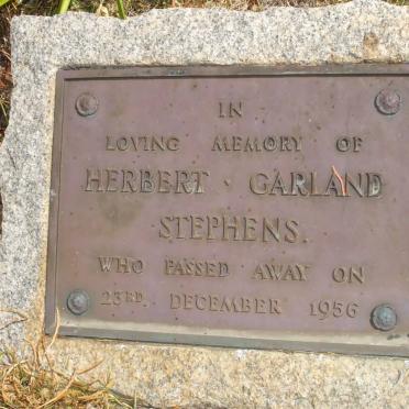 STEPHENS Herbert Garland -1956