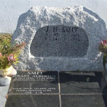 SMIT J.H. 1918-1994 :: SMIT Frans Albertus 1950-2000