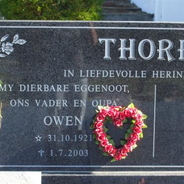 THORPE Owen 1921-2003