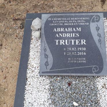 TRUTER Abraham Andries 1930-2016