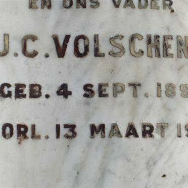 VOLSCHENK J.C. 1895-1931