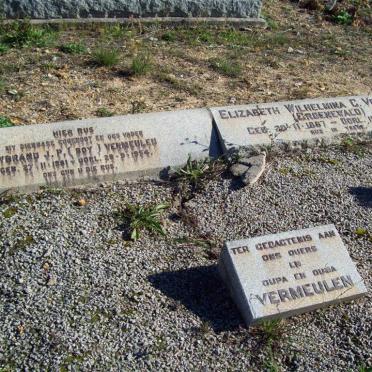 VERMEULEN Sybrand J.P. 1881-1954 &amp; Elizabeth Wilhelmina C. GROENEWALD 1887-1966