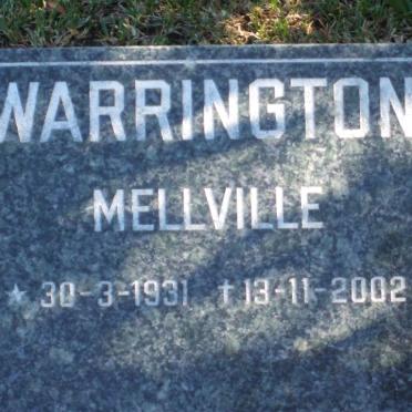 WARRINGTON Mellville 1931-2002