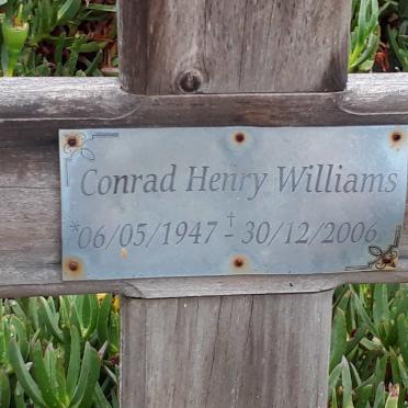WILLIAMS Conrad Henry 1947-2006