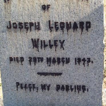 WILLEY Joseph Leonard -1943