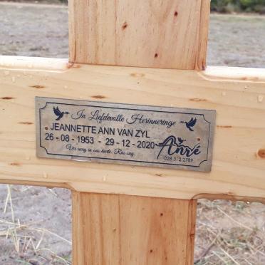 ZYL Jeannette Ann, van 1953-2020