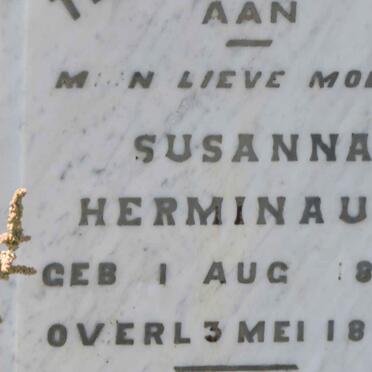UYS Susanna Hermina 1840-1895