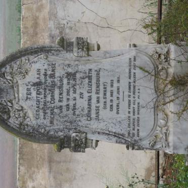 RENSBURG Michal Cornelis, Janse van 1831-1914 &amp; Catharina Elizabeth SWART 1833-1911 