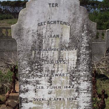 UYS Elizabeth Johanna nee SWART 1842-1894 