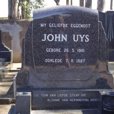 UYS John 1910-1987