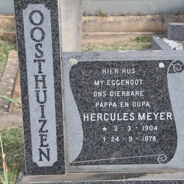 OOSTHUIZEN Hercules Meyer 1904-1978