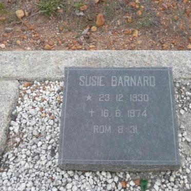 BARNARD Susie 1930-1974