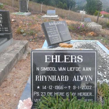 EHLERS Rhynhard Alwyn 1966-2002