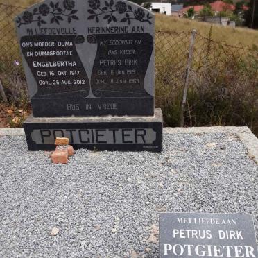 POTGIETER Petrus Dirk 1919-1963 &amp; Engelbertha 1917-2012 :: POTGIETER Petrus Dirk 1948-2012