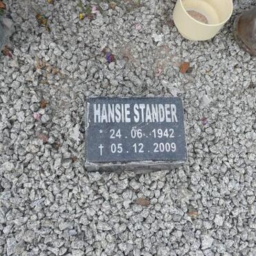 STANDER :: JONCK