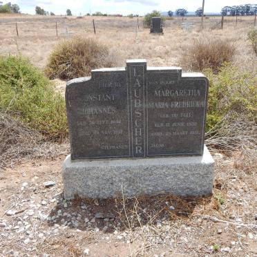 LAUBSCHER Constant Johannes 1842-1921 &amp; Margaretha Maria Fredricka DU TOIT 1852-1931