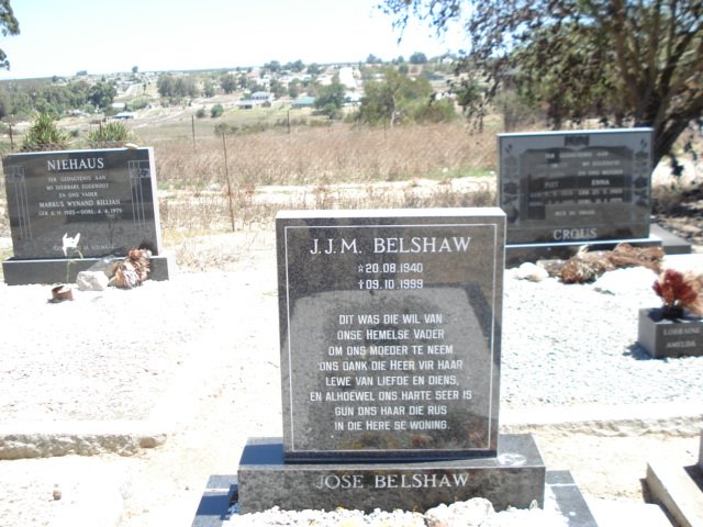 BELSHAW J.J.M. 1940-1999