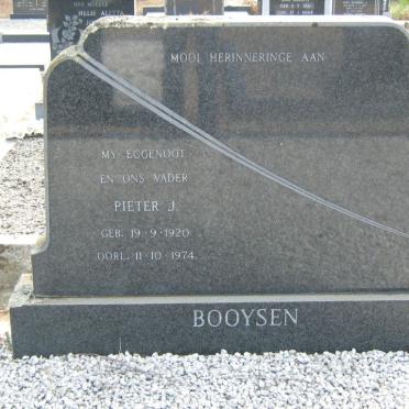 BOOYSEN Pieter J. 1920-1974