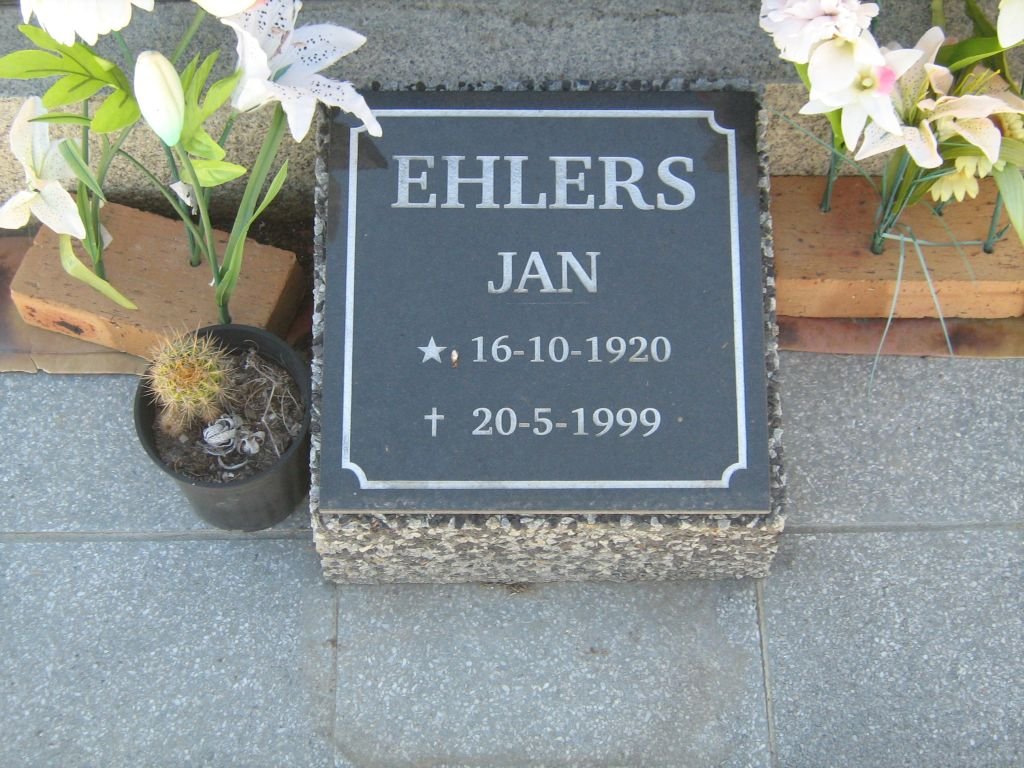 EHLERS Jan 1920-1999