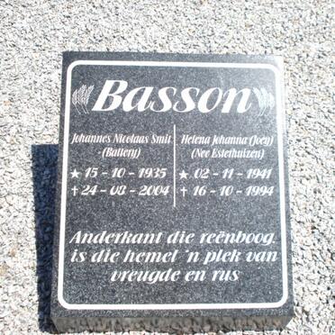 ESTERHUIZEN Pieter Nicolaas 1913-1971 :: BASSON Johannes Nicolaas Smit &amp; Helena Johanna ESTERHUIZEN 1941-1994