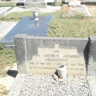 GELDENHUYS Jan Jacobus Johannes 1921-1943