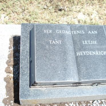 HEYDENRICH Letjie