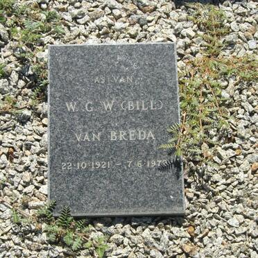 BREDA W.G.W., van 1921-1972