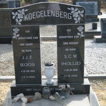 KOEGELENBERG J.J.F. 1913-2004 &amp; S.C.W. 1918-2002