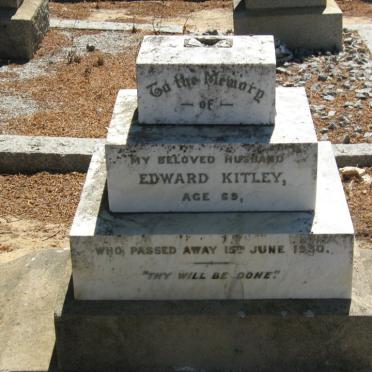 KITLEY Edward -1930