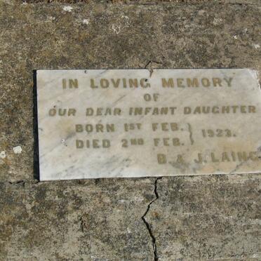 LAING ? 1923-1923