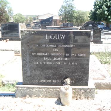 LOUW Paul Joachim 1918-1973