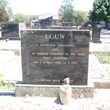 LOUW Paul Joachim 1918-1973