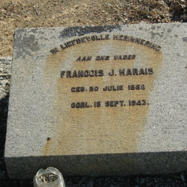 MARAIS Francois J. 1868-1943