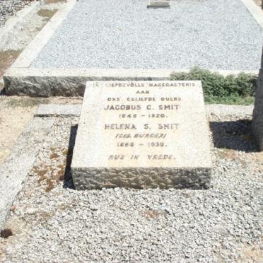 SMIT Jacobus 1848-1920 &amp; Helena S. BURGER 1858-1939