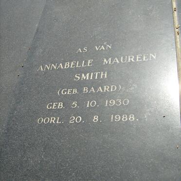 SMITH Annabelle Maureen nee BAARD 1930-1988