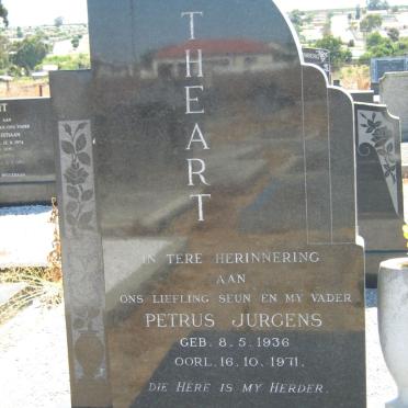 THEART Petrus Jurgens 1936-1971