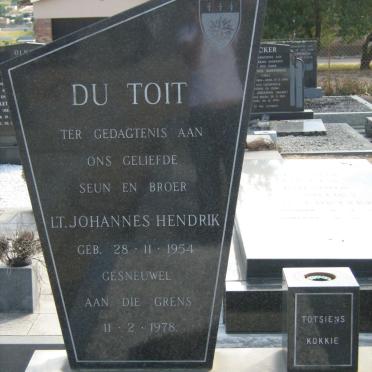 TOIT Johannes Hendrik, du 1954-1978